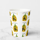 Pompoenen en geesten papieren bekers (Links)