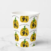 Pompoenen en geesten papieren bekers (Voorkant)