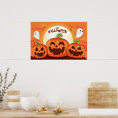 Pompoenen en Ghost Poster (Keuken)