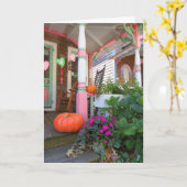 Pompoenen en harten - Martha's wijntuin Kaart (Gele Bloem)