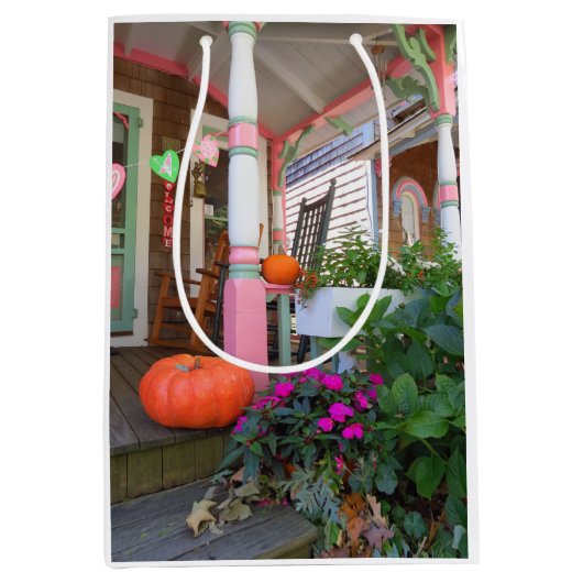 Pompoenen en harten - Martha's wijntuin Medium Cadeauzakje (Voorkant)