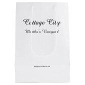 Pompoenen en harten - Martha's wijntuin Medium Cadeauzakje (Achterkant)