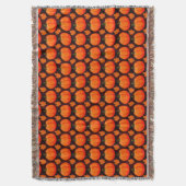 Pompoenen en herfstbladeren deken (Voorkant Verticaal)