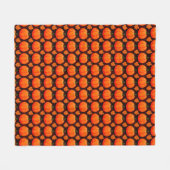 Pompoenen en herfstbladeren fleece deken (Voorkant (Horizontaal))