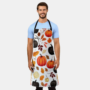 Pompoenen en Herfstbladeren Schort
