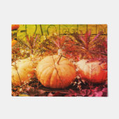 Pompoenen en Herfsten Planten Deurmat (Voorkant)