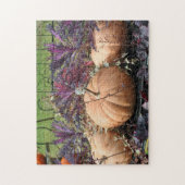 Pompoenen en Herfsten Planten Legpuzzel (Verticaal)