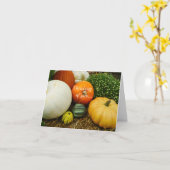 Pompoenen en kalebassen Denk aan jou kaart (Gele Bloem)