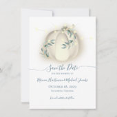 Pompoenen en lampjes Botanische wijnstokken beware Kaart (Voorkant)