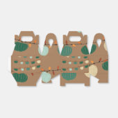 Pompoenen en Lichten Bedankdoosjes (Uitgevouwen)