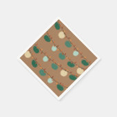 Pompoenen en Lichten Servet (Hoek)