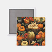 Pompoenen en meer, Herfst, Magneet (Voorkant / Achterkant)