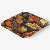 Pompoenen en meer, Herfst, Papieren Bordje (Gebogen)