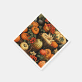 Pompoenen en meer, Herfst, Servet (Hoek)