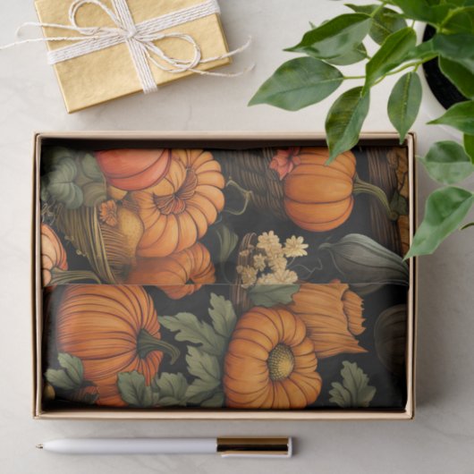 Pompoenen en meer, Herfst, Tissuepapier (Geschenk)