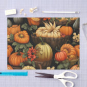 Pompoenen en meer, Herfst, Tissuepapier (Craft)