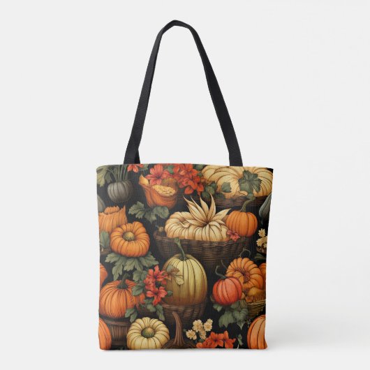Pompoenen en meer, Herfst, Tote Bag (Achterkant)