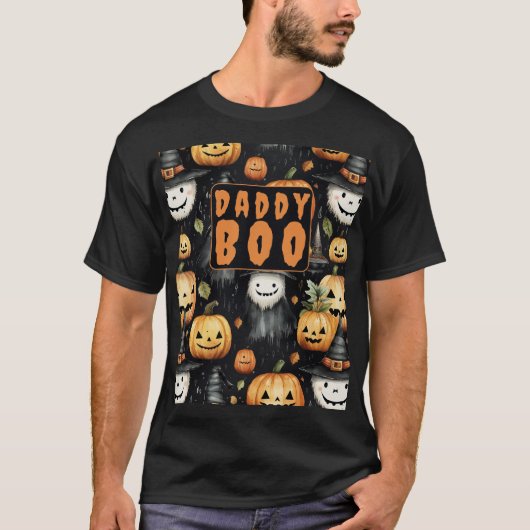 Pompoenen en Monsters - Halloween Family Matching T-shirt (Voorkant)