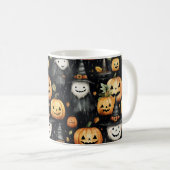 Pompoenen en Monsters Halloween Koffiemok (Voorkant rechts)