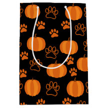Pompoenen en Paws Halloween