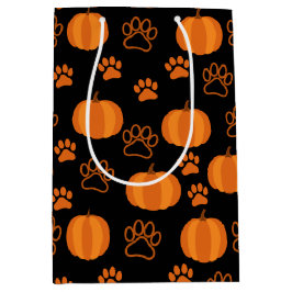 Pompoenen en Paws Halloween Medium Cadeauzakje