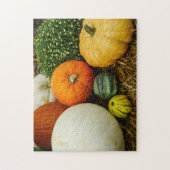 Pompoenen en pompoenen legpuzzel (Verticaal)
