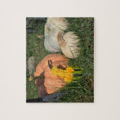 Pompoenen en pompoenen legpuzzel (Verticaal)