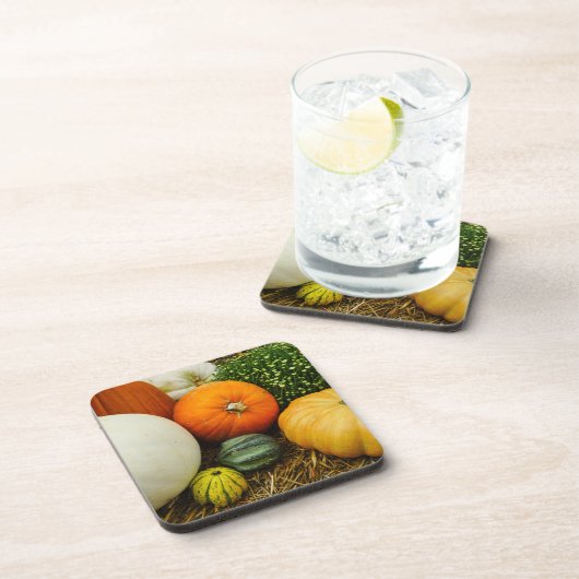 Pompoenen en pompoenen onderzetter (Rechterzijde)