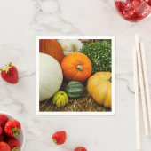 Pompoenen en pompoenen servet (Insitu)