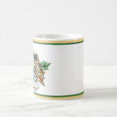 Pompoenen en pompoenen van herfsten koffiemok (Center)