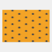 Pompoenen en spiderweb Persoonlijke Wrappi Inpakpapier Vel (Voorkant 3)