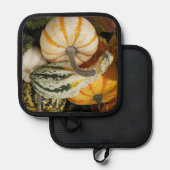 Pompoenen en Squash Stilleven Pannenlap (Voorkant / Achterkant)