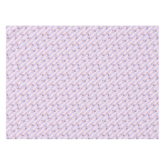 Pompoenen en Stripes Halloween Tablecloth Tafelkleed (Voorkant (Horizontaal))