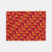 Pompoenen en Vleermuizen Halloween Fleece Deken (Voorkant (Horizontaal))