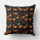 Pompoenen en vleermuizen kussen (Voorkant)