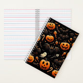Pompoenen en vleermuizen notitieboek (Binnen)