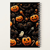 Pompoenen en vleermuizen notitieboek (Achterkant)