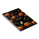 Pompoenen en vleermuizen notitieboek (Rechterzijde)