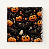 Pompoenen en vleermuizen notitieboek (Achterkant)