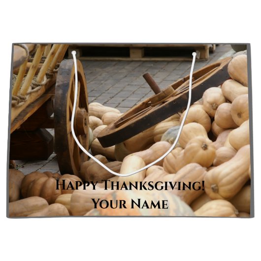 Pompoenen en Wielen Groot Cadeauzakje (Voorkant)