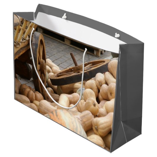 Pompoenen en Wielen Groot Cadeauzakje (Achterkant Gekanteld)