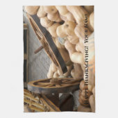 Pompoenen en Wielen Theedoek (Verticaal)