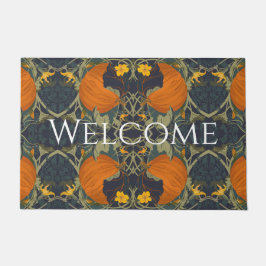 Pompoenen en wijnstokken — Welkomstklep Deurmat