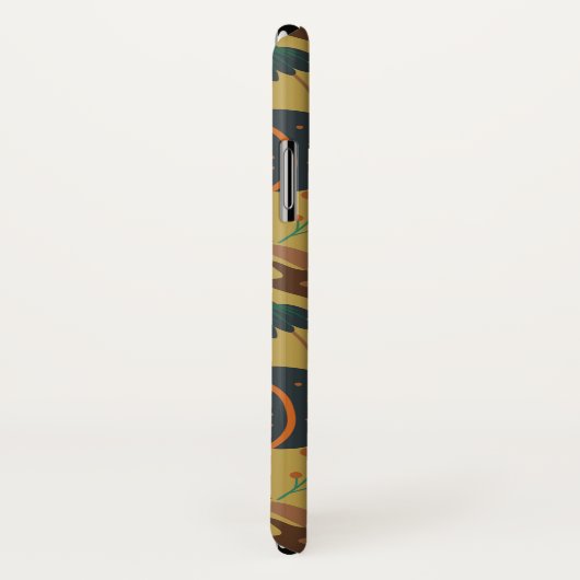 Pompoenen en wortelen naadloos patroon Case-Mate iPhone case (Achterkant / rechts)