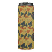 Pompoenen en wortelen naadloos patroon thermosbeker (Achterkant)