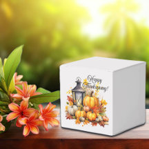 Pompoenen esdoorn boom bladeren Lamp Thanksgiving