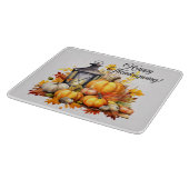 Pompoenen esdoorn boom bladeren Lamp Thanksgiving Snijplank (Hoek)