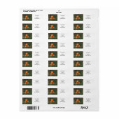 Pompoenen Etiket (Full Sheet)