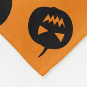 Pompoenen Fleece Deken (Hoek)