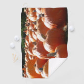 Pompoenen Foto voor Herfst, Halloween of Thanksgiv Golfhanddoek (Insitu)